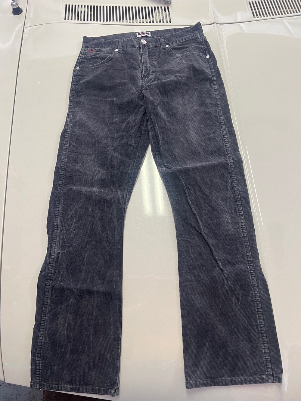 Limited Edition Wrangler “Fender” Slim Bootcut Retro 70’s Corduroy Pants 30x32